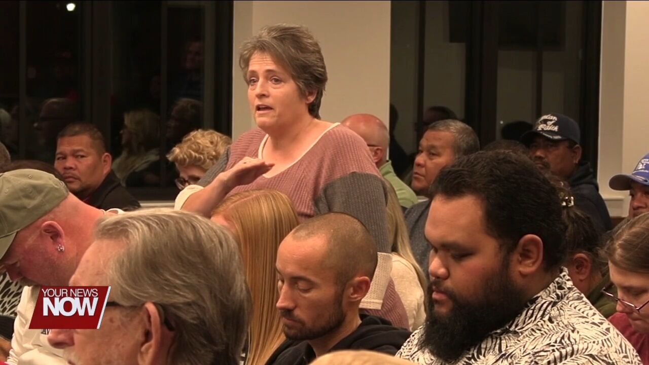 Marshall Islands Ambassador to the United States speaks to the public at St. Marys City Council